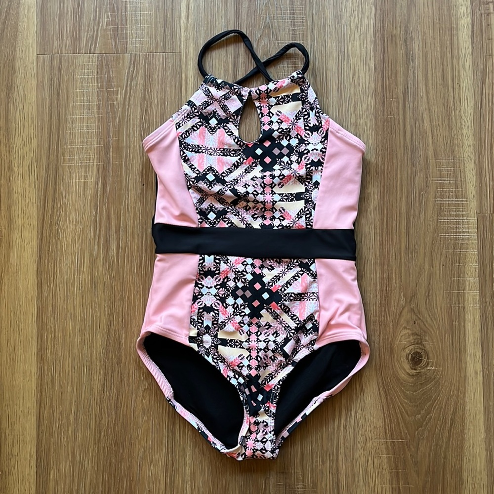 Oh La La Pink and Black Leotard